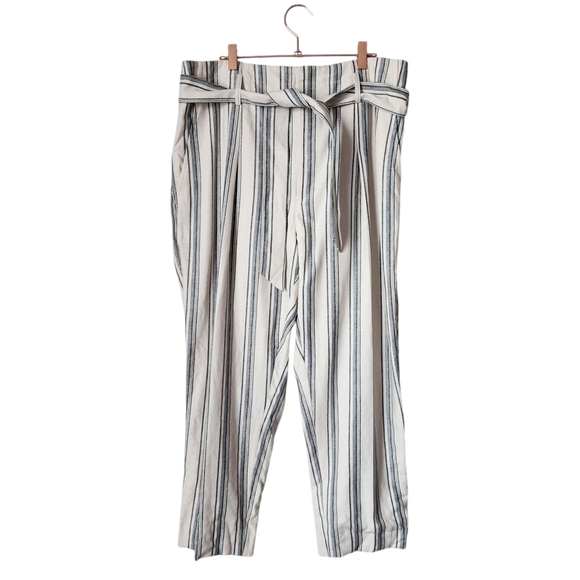 Lauren Ralph Lauren Pants - LAUREN RALPH LAUREN cotton linen Striped resort wear Pants 12‎